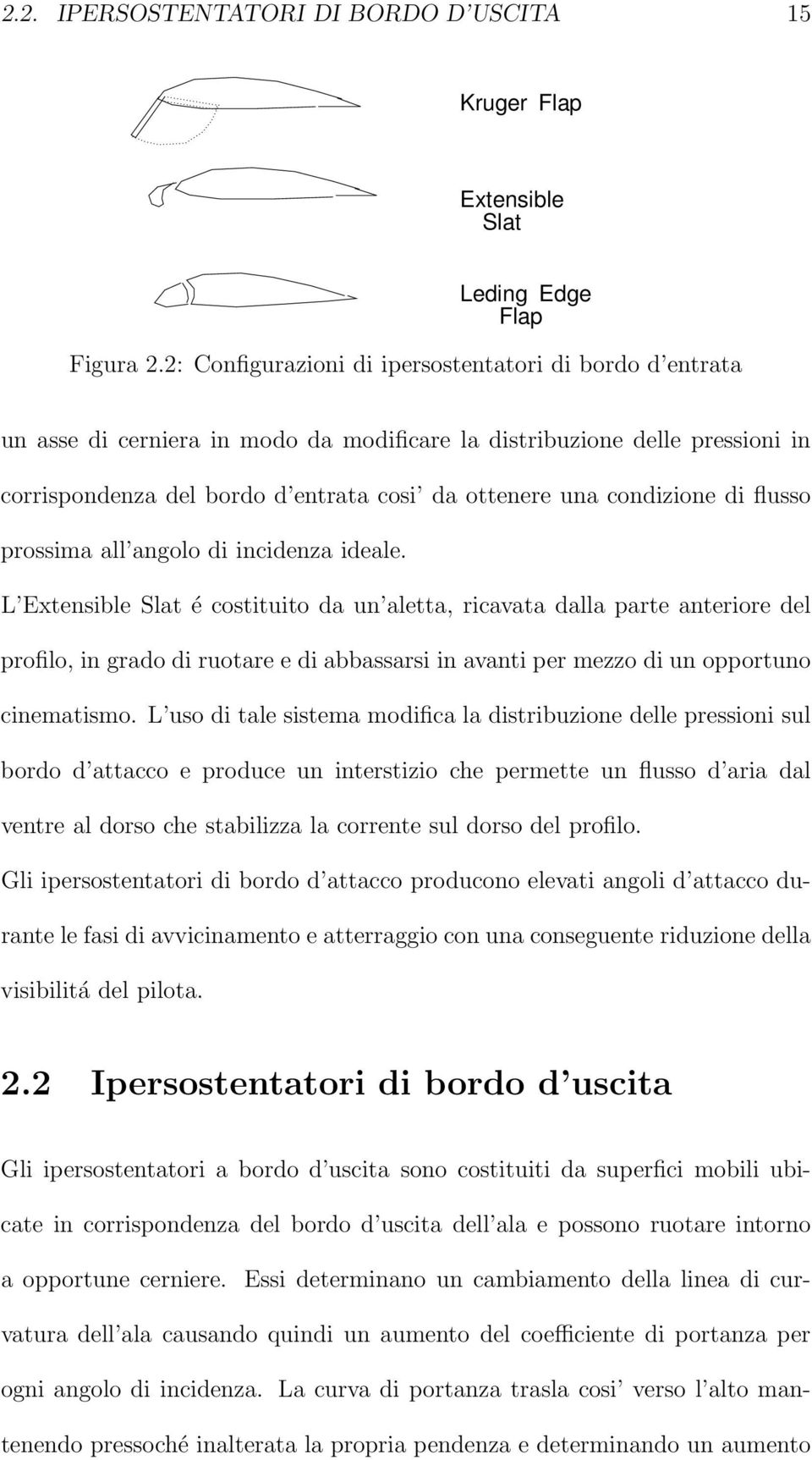 condizione di flusso prossima all angolo di incidenza ideale.