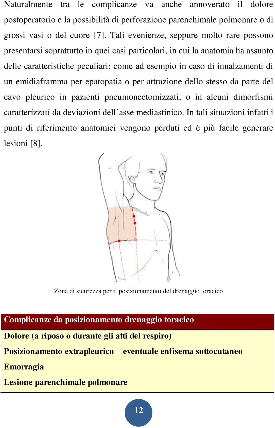 un emidiaframma per epatopatia o per attrazione dello stesso da parte del cavo pleurico in pazienti pneumonectomizzati, o in alcuni dimorfismi caratterizzati da deviazioni dell asse mediastinico.