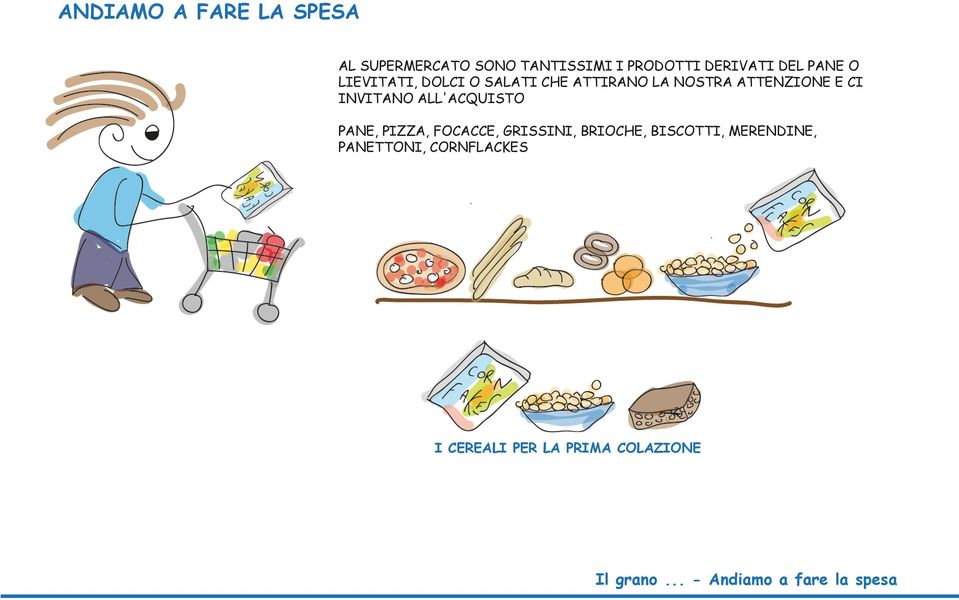 ALL'ACQUISTO PANE, PIZZA, FOCACCE, GRISSINI, BRIOCHE, BISCOTTI, MERENDINE,