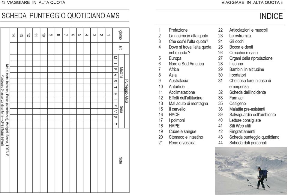 Che cos è l alta quota? 24 Gli occhi 4 Dove si trova l alta quota 25 Bocca e denti nel mondo?