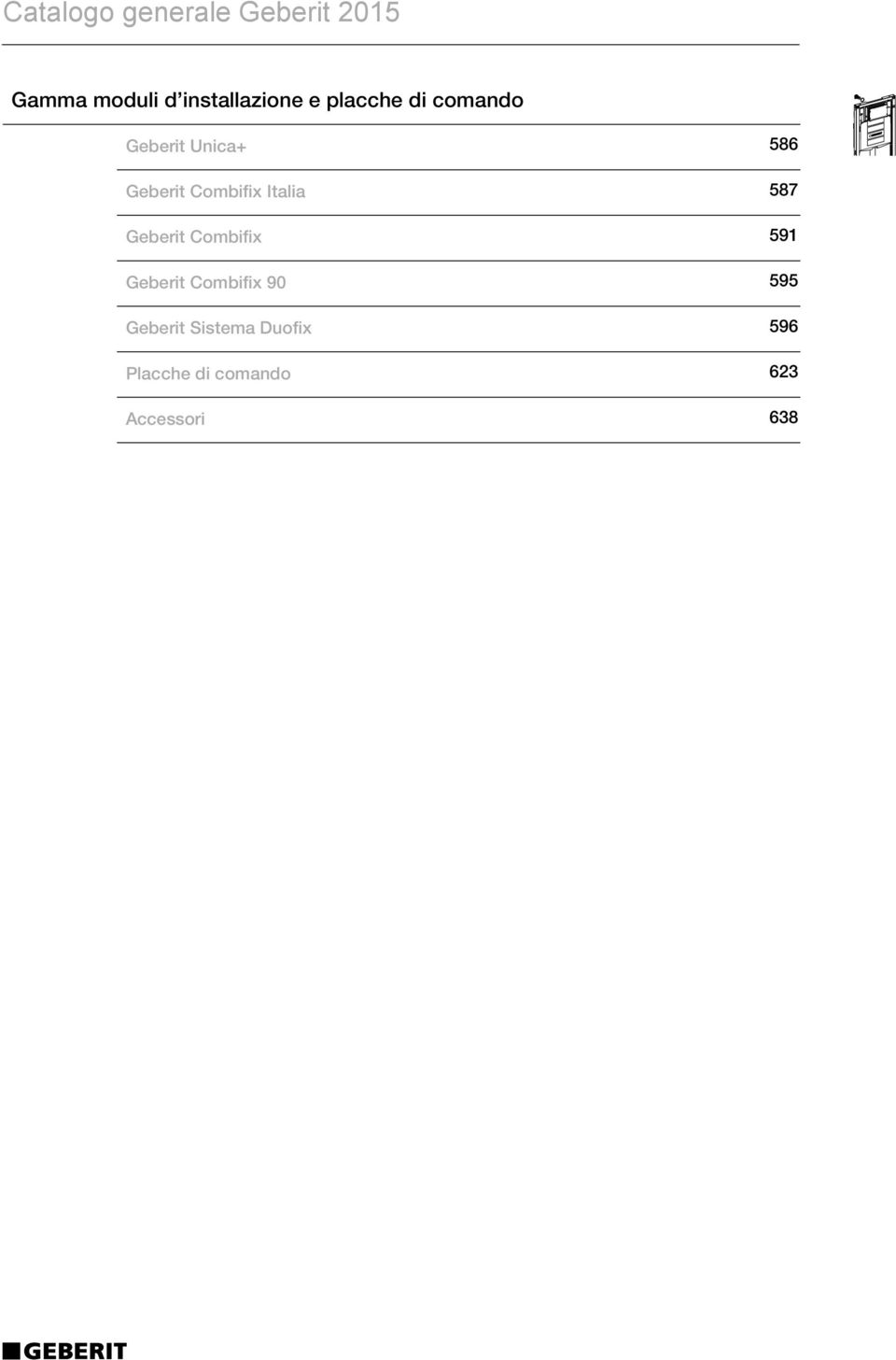 Italia 587 Geberit Combifix 591 Geberit Combifix 9 595