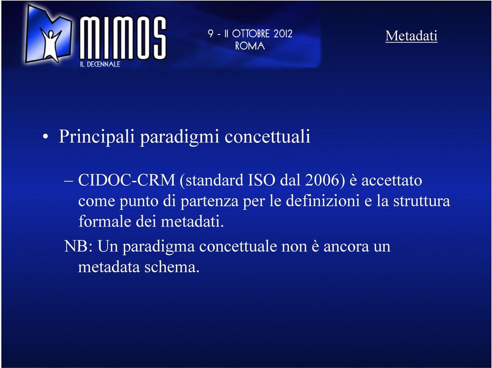 partenza per le definizioni e la struttura formale dei