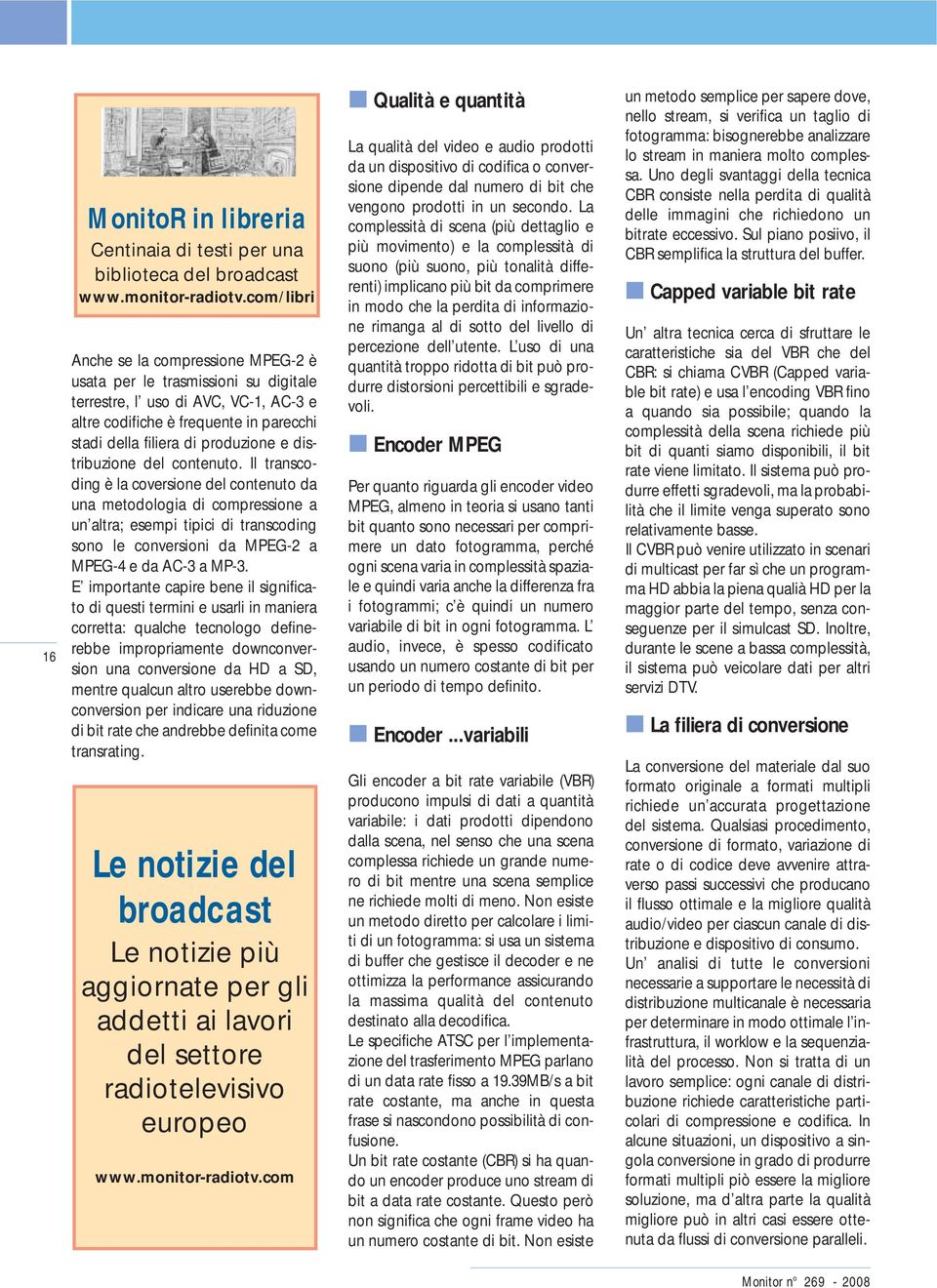 distribuzione del contenuto.