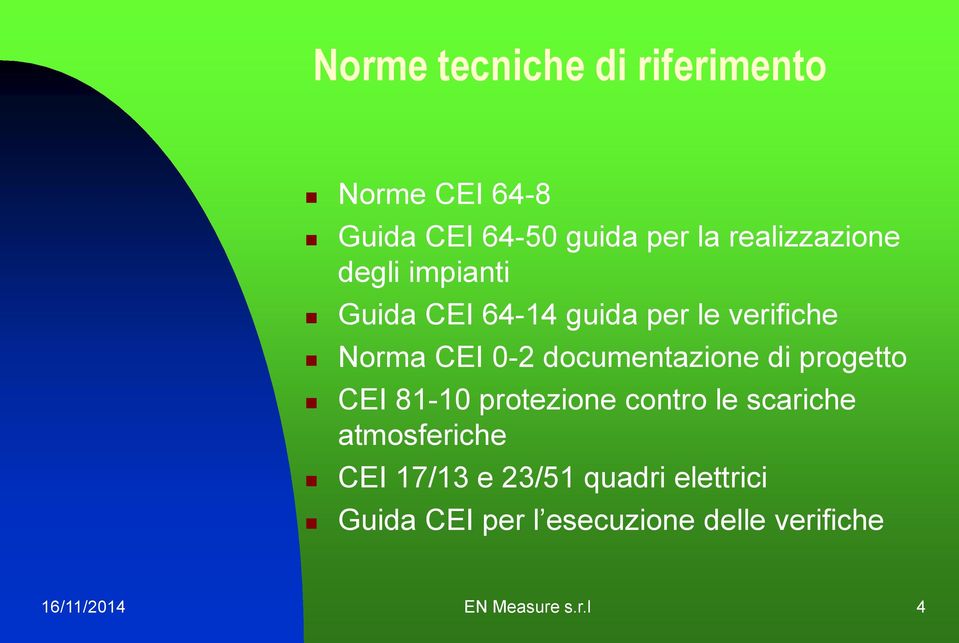 documentazione di progetto CEI 81-10 protezione contro le scariche atmosferiche CEI