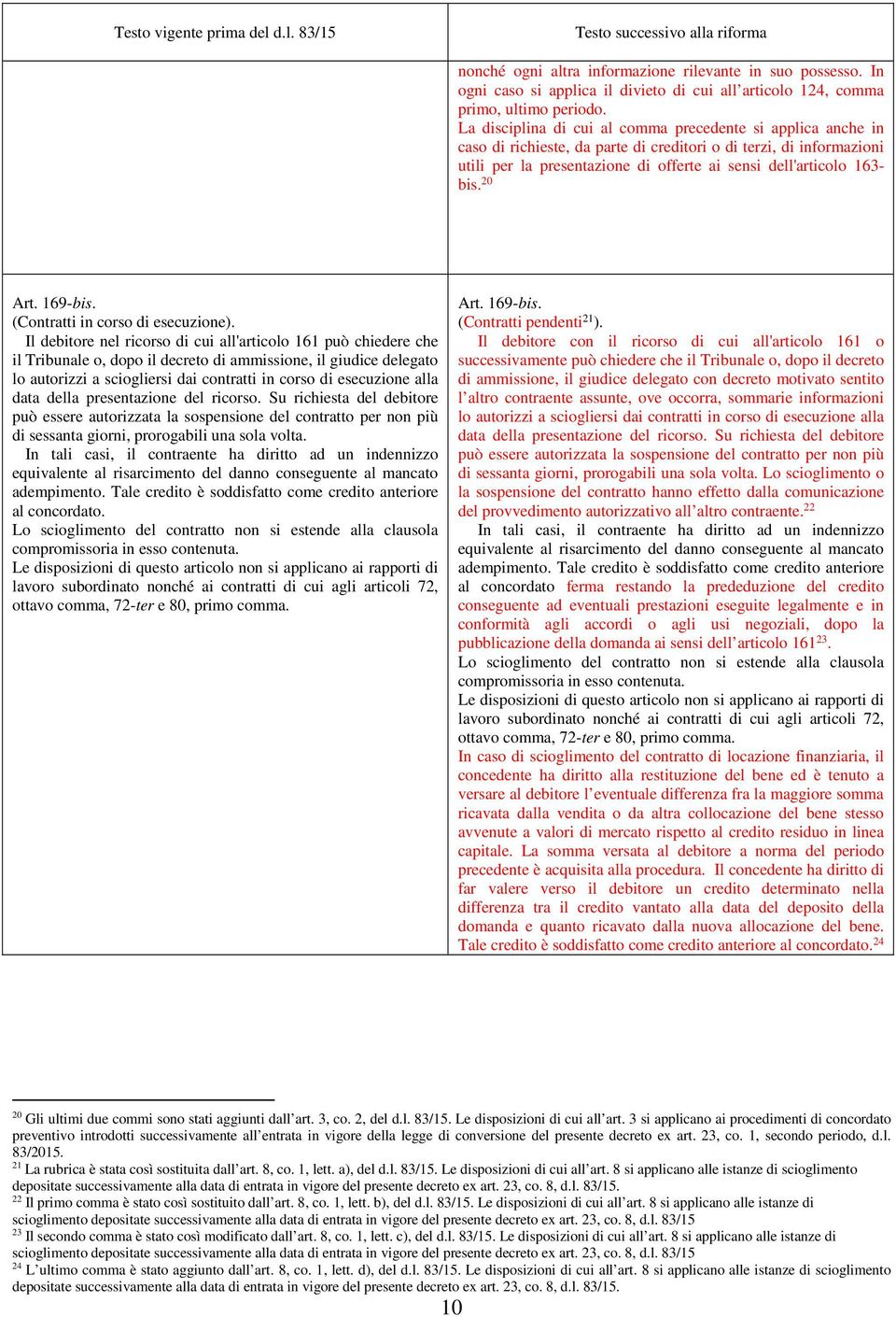 La disciplina di cui al comma precedente si applica anche in caso di richieste, da parte di creditori o di terzi, di informazioni utili per la presentazione di offerte ai sensi dell'articolo 163- bis.