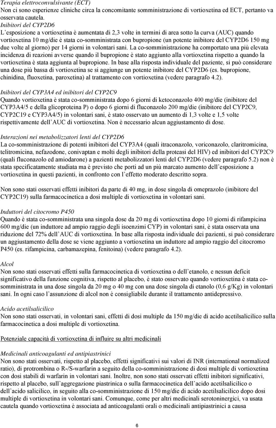 inibitore del CYP2D6 150 mg due volte al giorno) per 14 giorni in volontari sani.