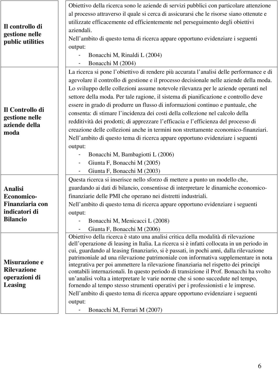 efficacemente ed efficientemente nel perseguimento degli obiettivi aziendali.