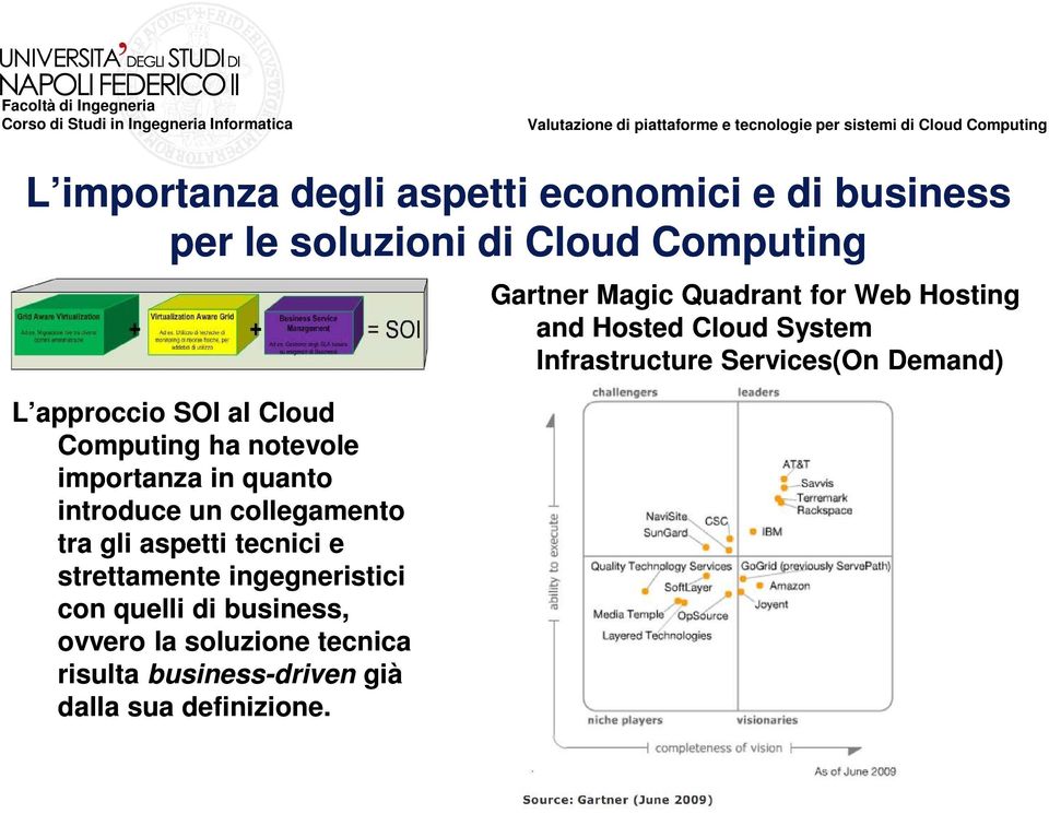 Computing ha notevole importanza in quanto introduce un collegamento tra gli aspetti tecnici e strettamente