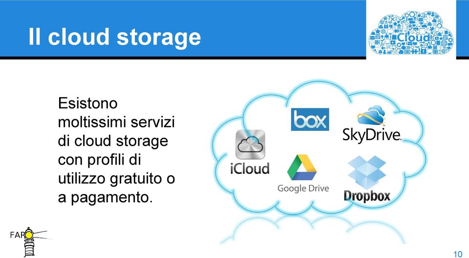 storage con profili di