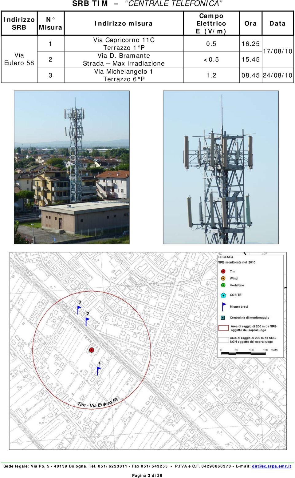 Bramante Strada Max irradiazione Via