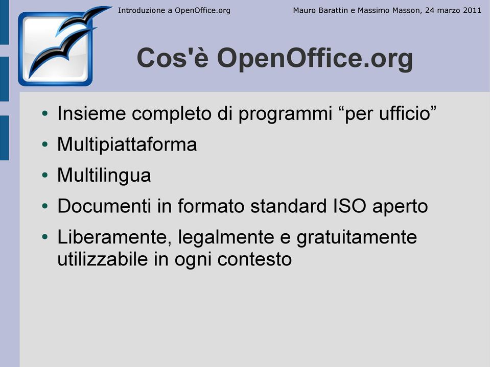 org Insieme completo di programmi per ufficio Multipiattaforma