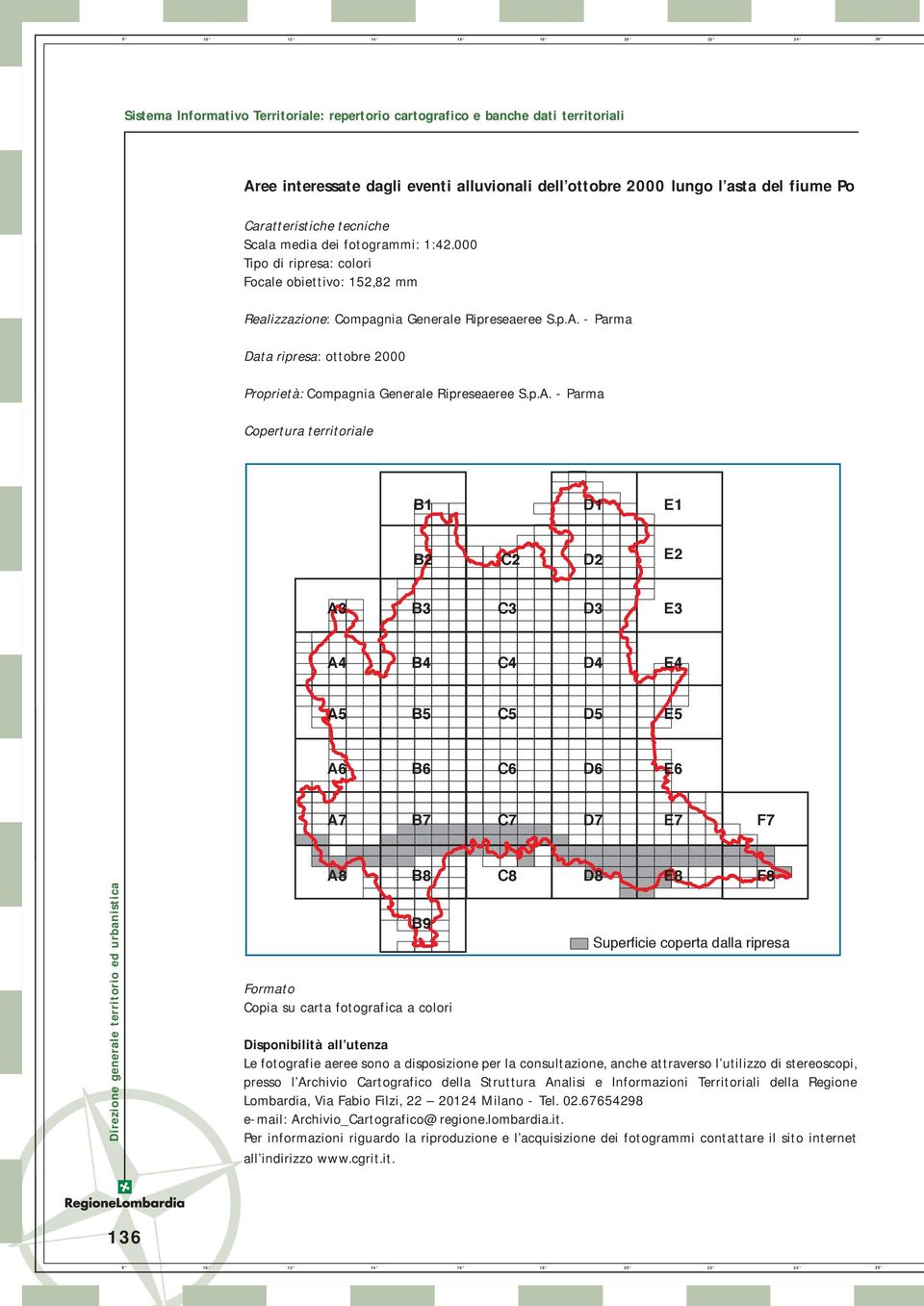 - Parma Data ripresa: ottobre 2000 Proprietà: Compagnia Generale Ripreseaeree S.p.A.