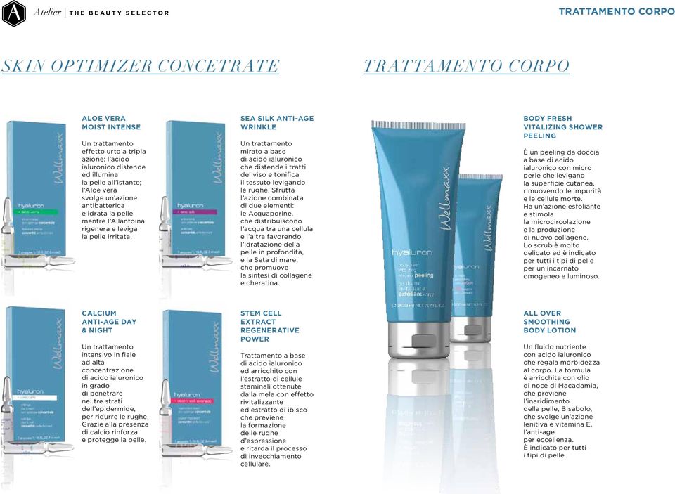 Sea silk Anti-age wrinkle mirato a base che distende i tratti del viso e tonifica il tessuto levigando le rughe.