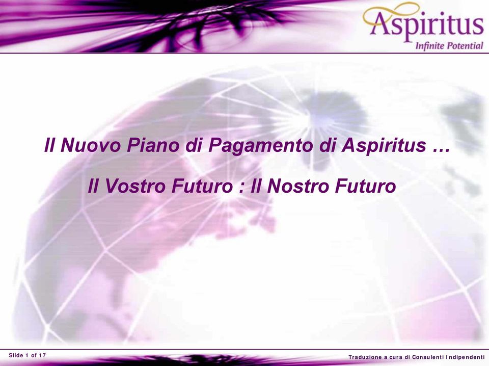 Nostro Futuro Slide 1 of 17