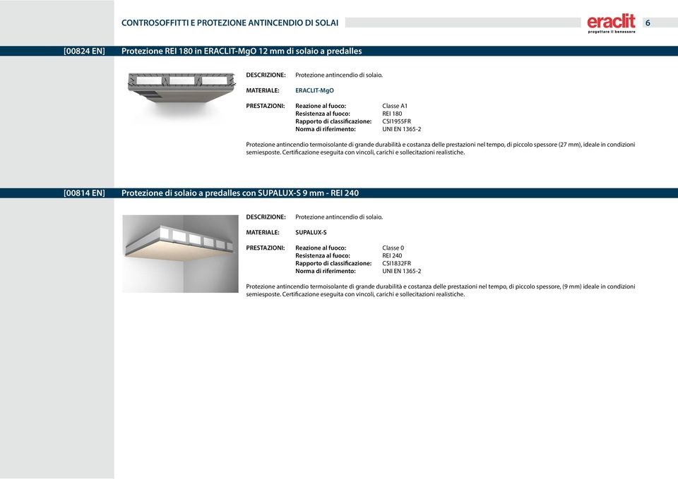 (27 mm), ideale in condizioni semiesposte. Certificazione eseguita con vincoli, carichi e sollecitazioni realistiche.