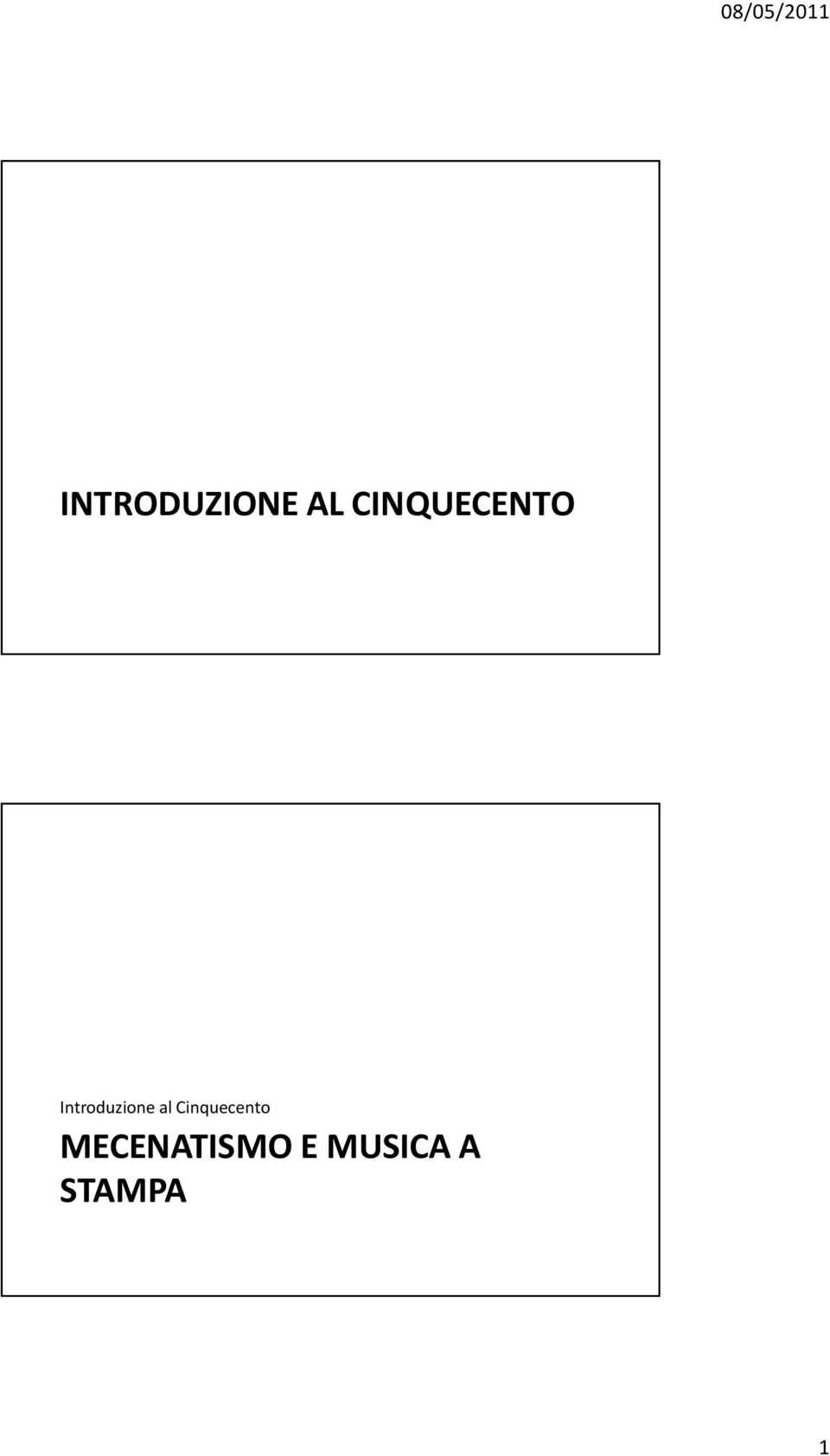 Introduzione al