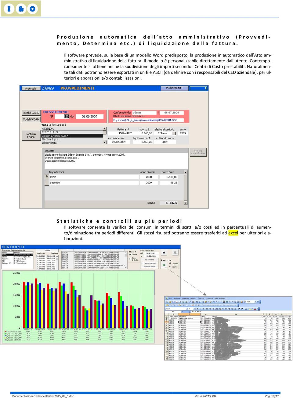 Il modello è personalizzabile direttamente dall utente. Contemporaneamente si ottiene anche la suddivisione degli importi secondo i Centri di Costo prestabiliti.