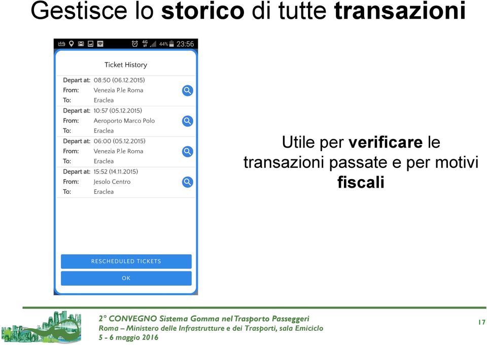 per verificare le