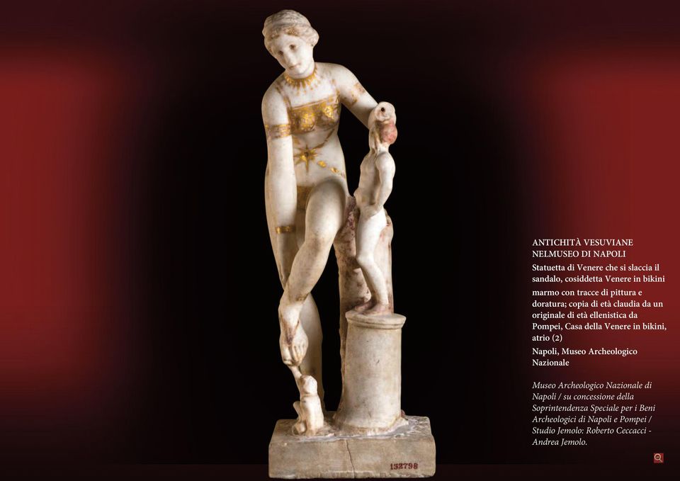 Venere in bikini, atrio (2) Napoli, Museo Archeologico Nazionale Museo Archeologico Nazionale di Napoli / su