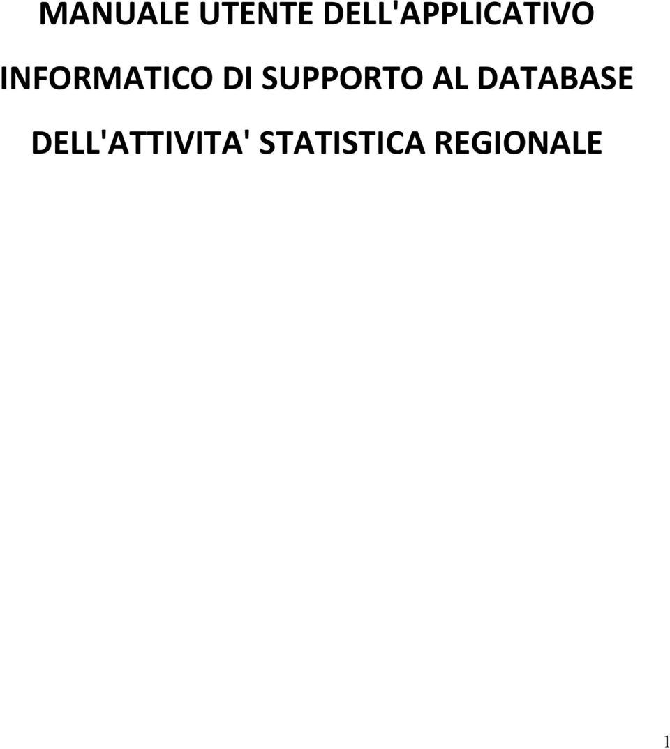 INFORMATICO DI SUPPORTO AL