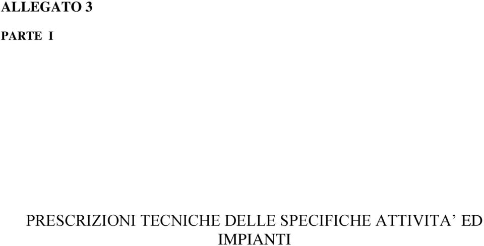 TECNICHE DELLE