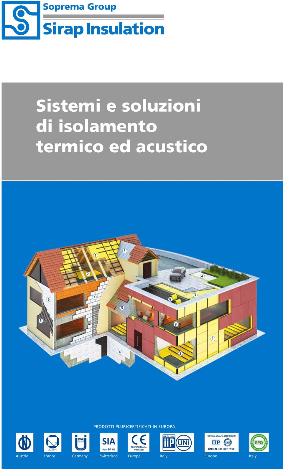 ALLA NORMA N UNI N 13163 SISTMA QUALITA CRTIFICATO IIP UNI N ISO 9001:2008 PD