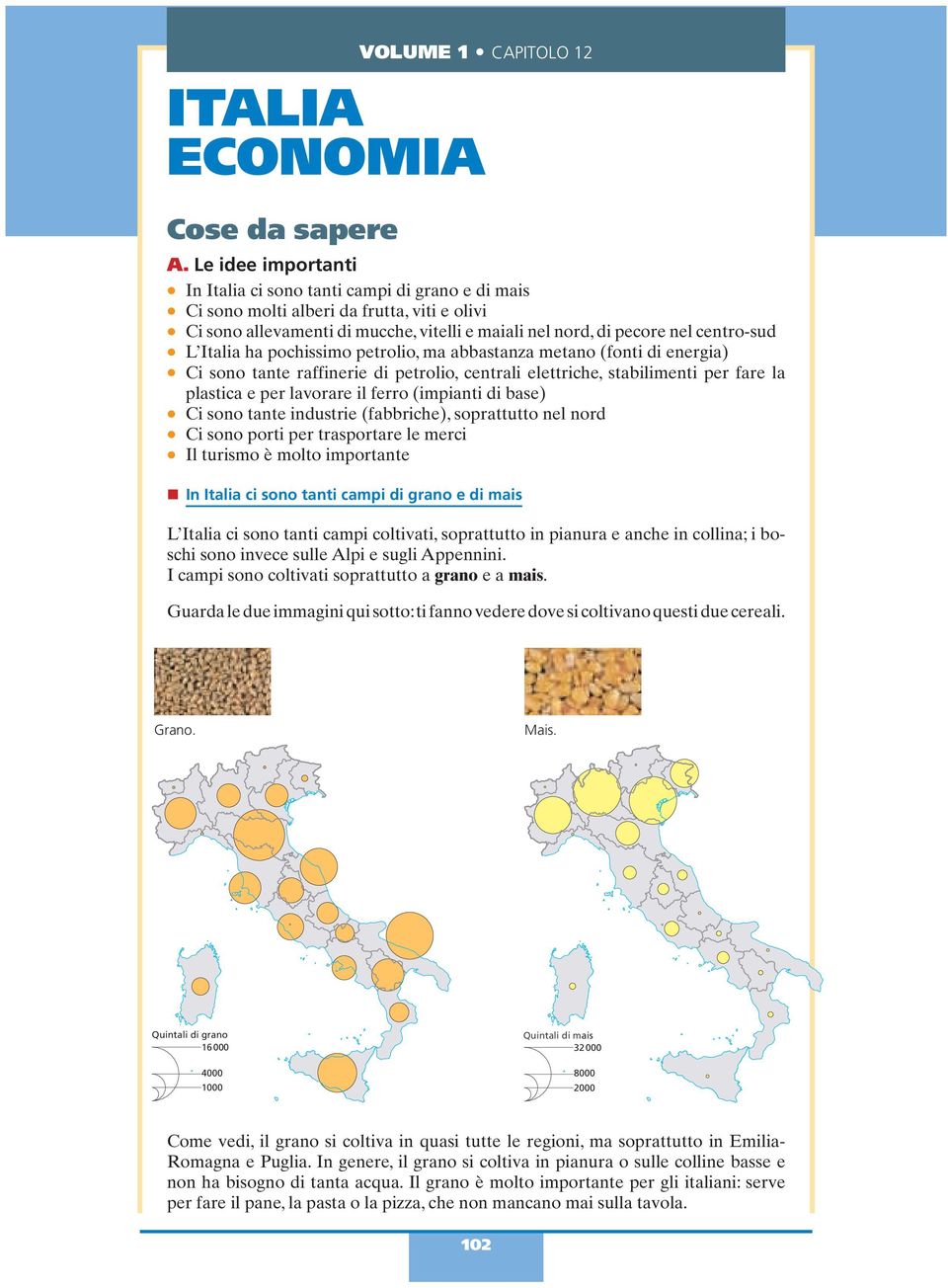 centro-sud l L Italia ha pochissimo petrolio, ma abbastanza metano (fonti di energia) l Ci sono tante raffinerie di petrolio, centrali elettriche, stabilimenti per fare la plastica e per lavorare il