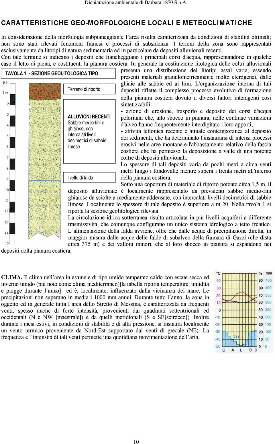 Con tale termine si indicano i depositi che fiancheggiano i principali corsi d'acqua, rappresentandone in qualche caso il letto di piena, e costituenti la pianura costiera.