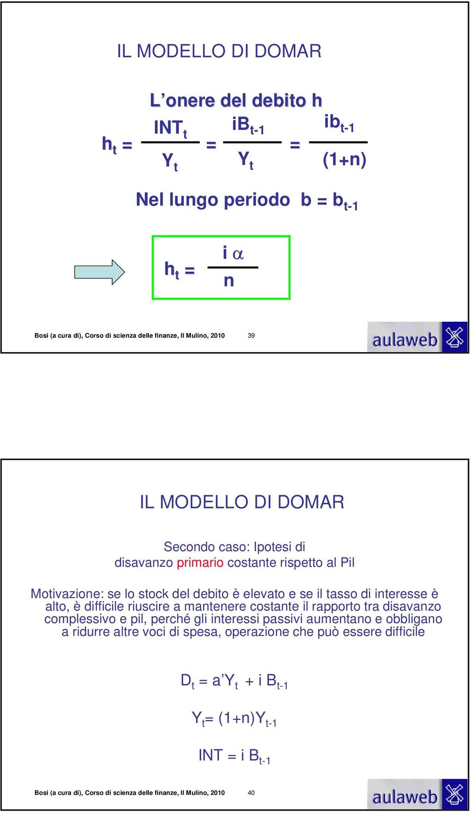 tasso di interesse è alto, è difficile riuscire a mantenere costante il rapporto tra disavanzo complessivo e pil, perché gli interessi passivi aumentano e obbligano a