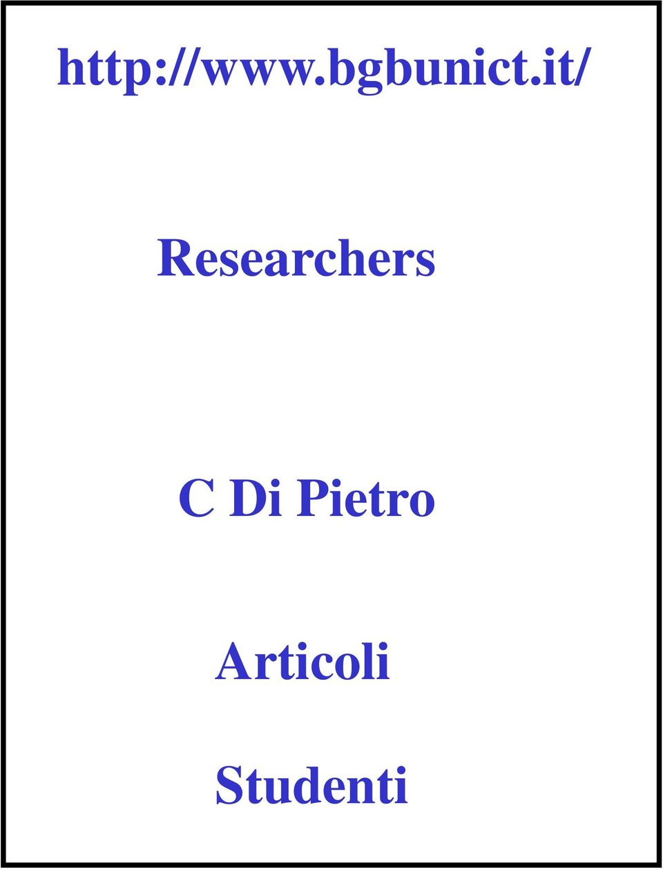 it/ Researchers