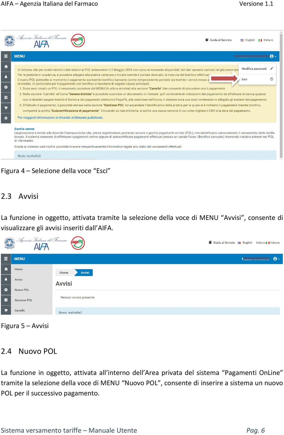 avvisi inseriti dall AIFA. Figura 5 Avvisi 2.