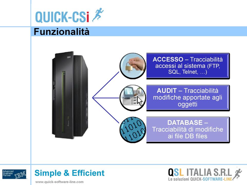 Tracciabilità modifiche apportate agli