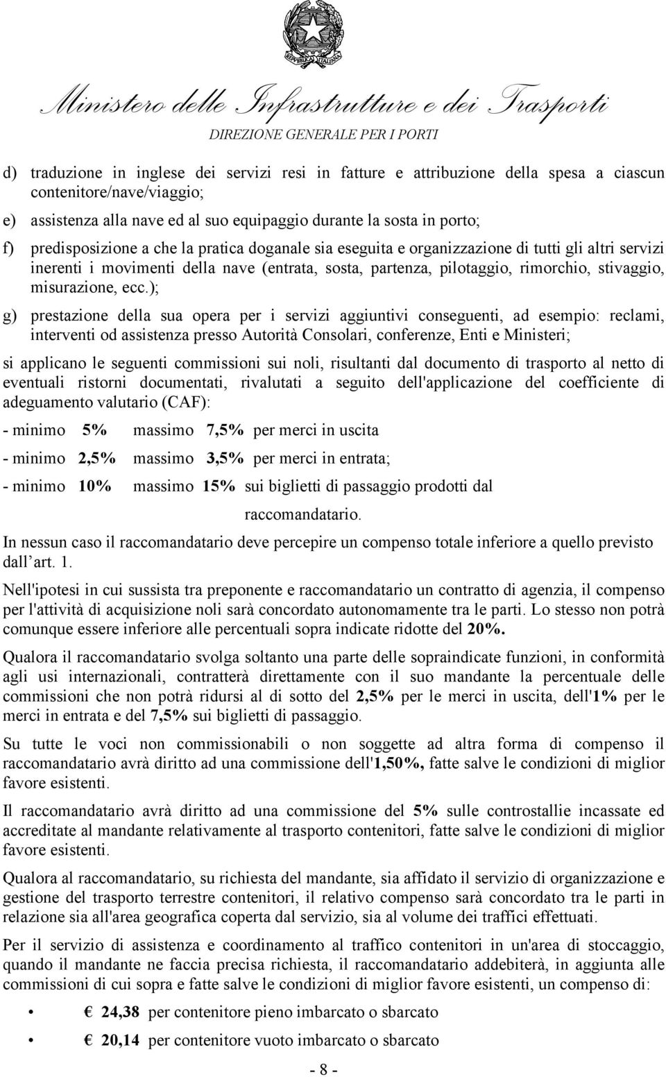 misurazione, ecc.