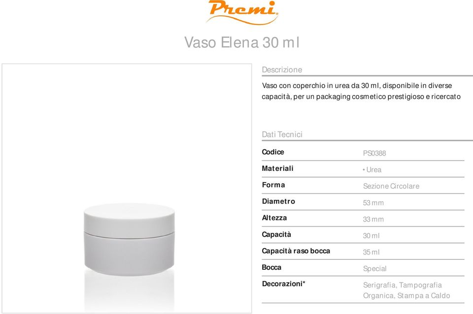 per un packaging cosmetico prestigioso e