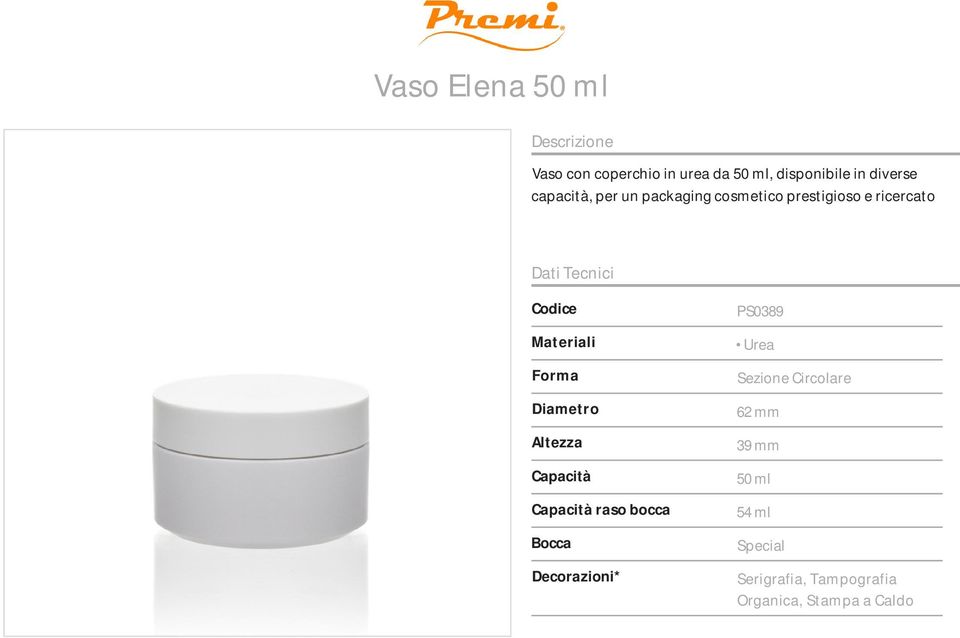 per un packaging cosmetico prestigioso e