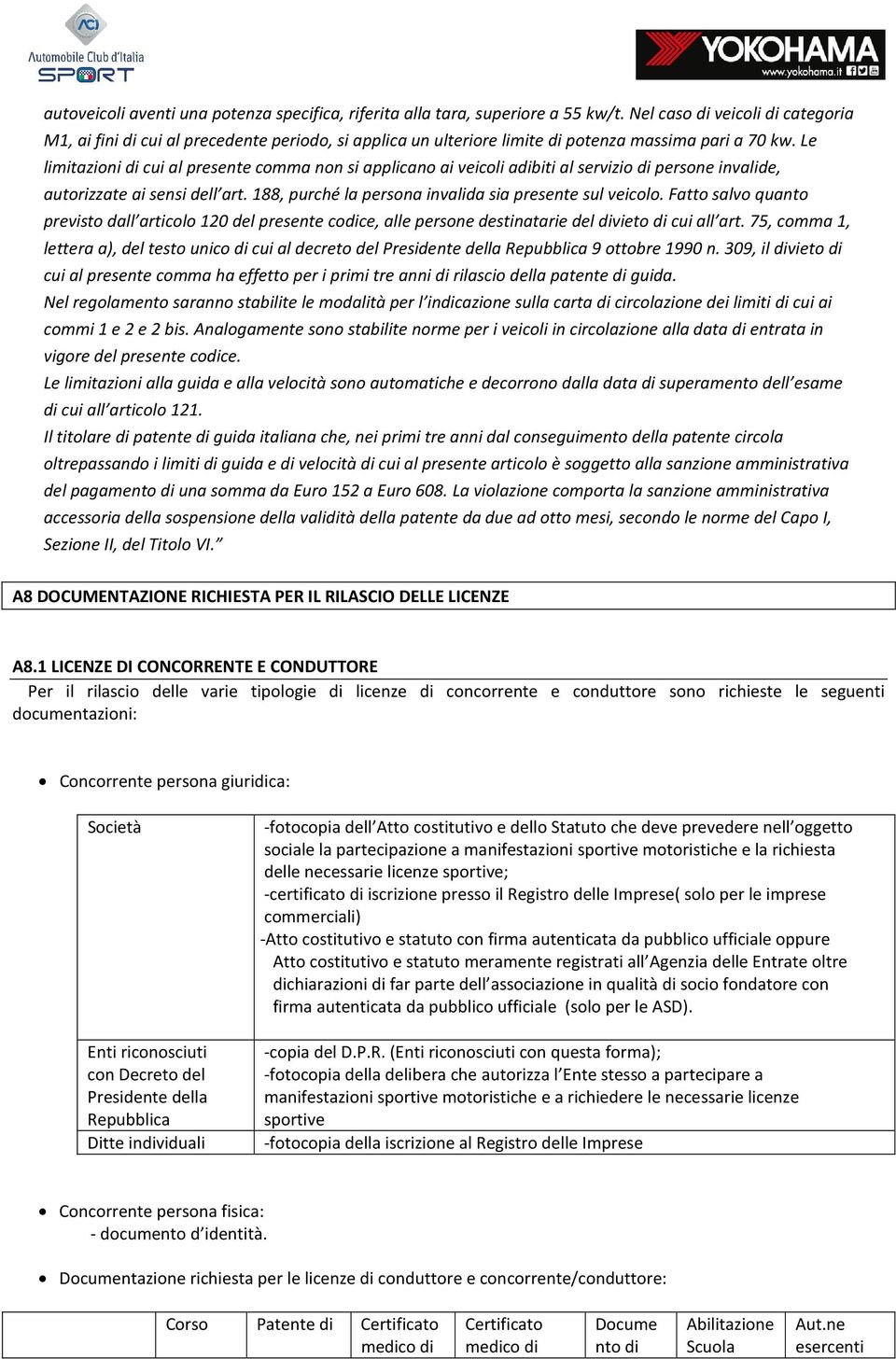 Le limitazioni di cui al presente comma non si applicano ai veicoli adibiti al servizio di persone invalide, autorizzate ai sensi dell art. 188, purché la persona invalida sia presente sul veicolo.