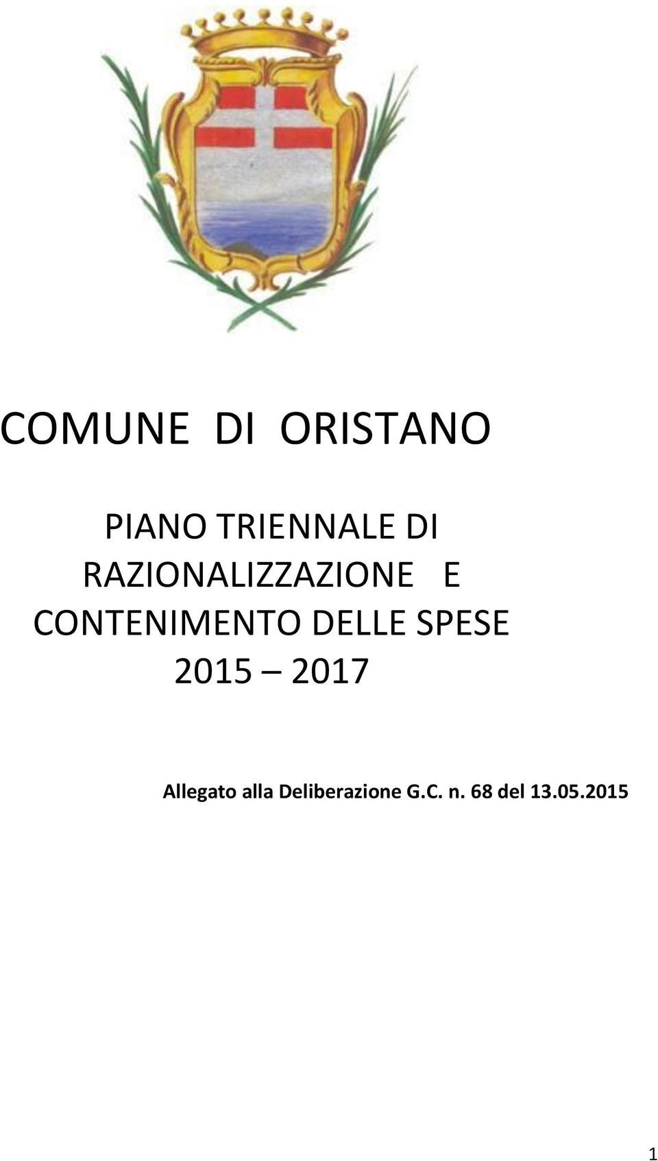 DELLE SPESE 2015 2017 Allegato alla