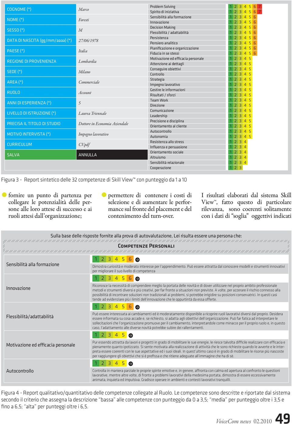 pdf SALVA ANNULLA Problem Solving 1 2 3 4 5 6 7 Spirito di iniziativa 1 2 3 4 5 6 7 Sensibilità alla formazione 1 2 3 4 5 6 Innovazione 1 2 3 4 5 6 Decision Making 1 2 3 4 5 6 Flessibilità /