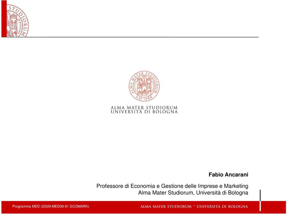 Alma Mater Studiorum, Università di