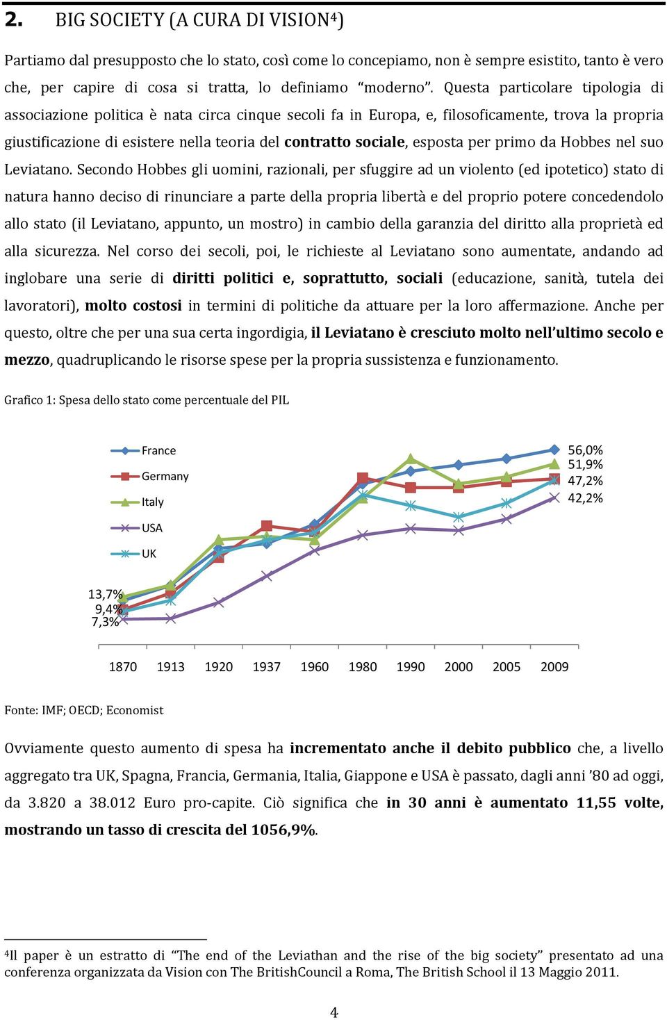 esposta per primo da Hobbes nel suo Leviatano.