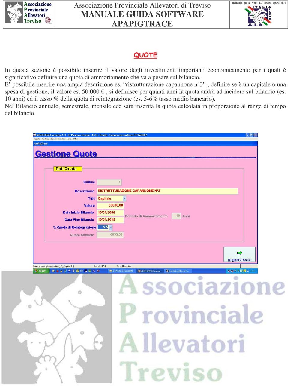 ristrutturazione capannone n 3, definire se è un capitale o una spesa di gestione, il valore es.