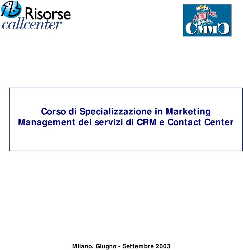 servizi di CRM e Contact