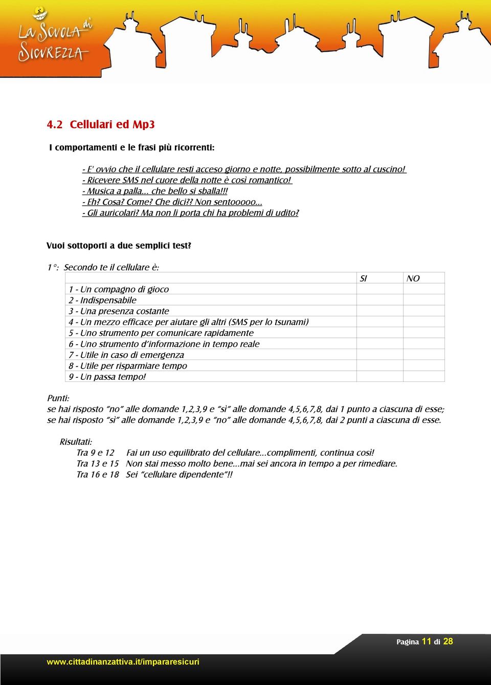 Vuoi sottoporti a due semplici test?