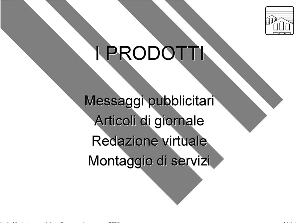 di giornale Redazione