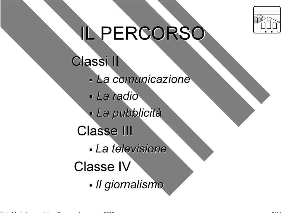 pubblicità Classe III La