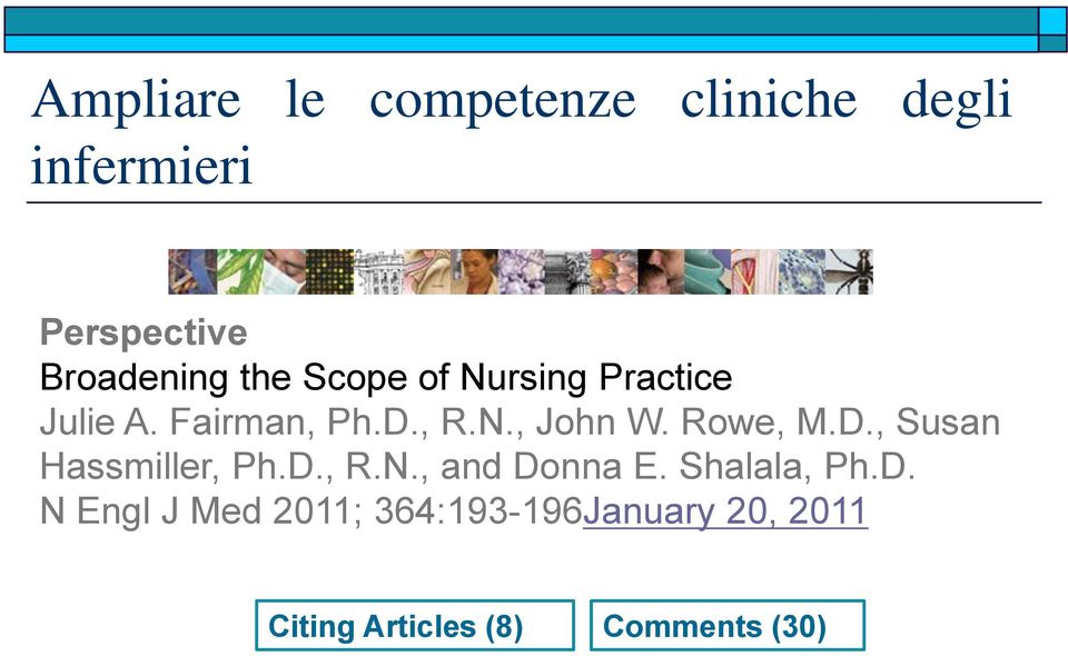 Rowe, M.D.