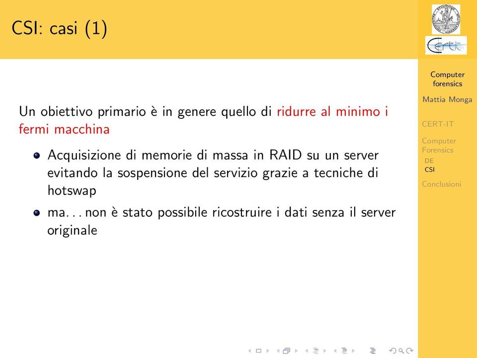 server evitando la sospensione del servizio grazie a tecniche di