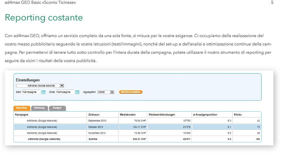 Ci occupiamo della realizzazione del vostro mezzo pubblicitario seguendo le vostre istruzioni (testi/immagini), nonché del set-up e