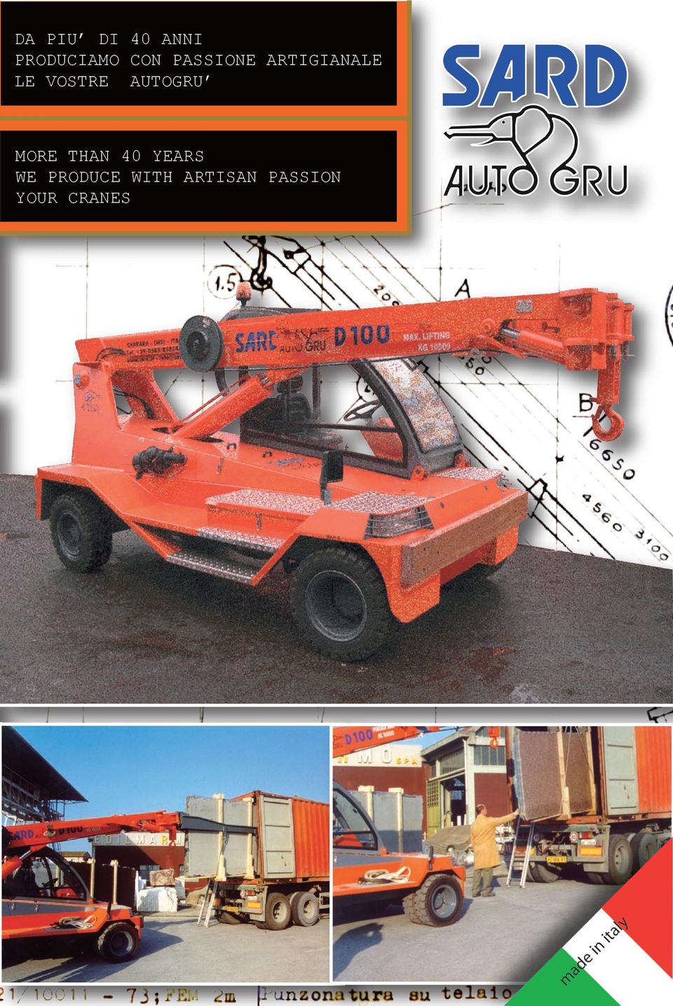 AUTOGRU MORE THAN 40 YEARS WE