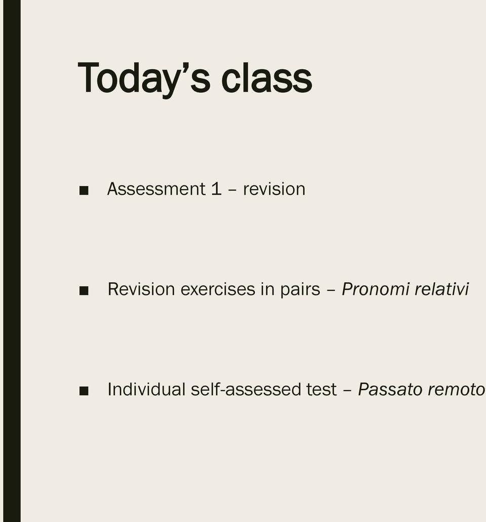 pairs Pronomi relativi